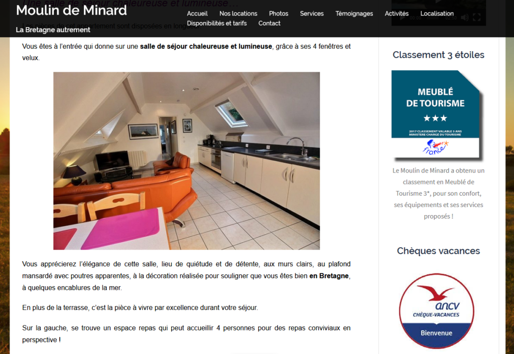Domaine de Minard The grand gite - a charming accomodation for 2 to 4 people…